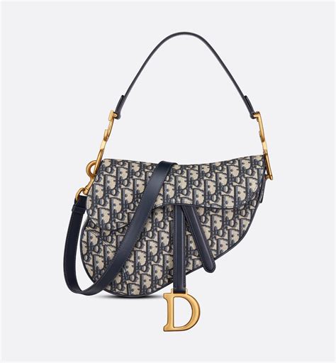 christian dior saddle bag blau|Dior saddle bag inside.